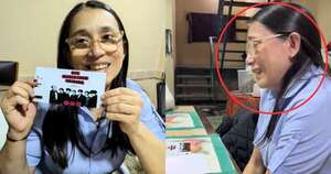 La Nación / Viral: paraguaya reacciona con emoción tras recibir entrada para ver a BTS