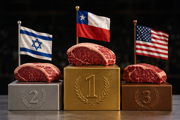 Chile sigue como destino N° 1 de exportaciones de carne bovina paraguaya - 5Días