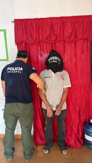Detienen en Itapúa a hombre con orden de captura internacional con fines de extradición