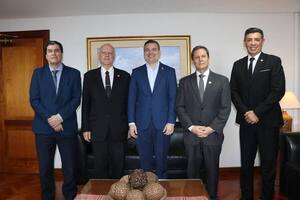 Titular de la ANEAES se reunió con ministros de la Corte ante preocupación por formación de abogados - El Trueno