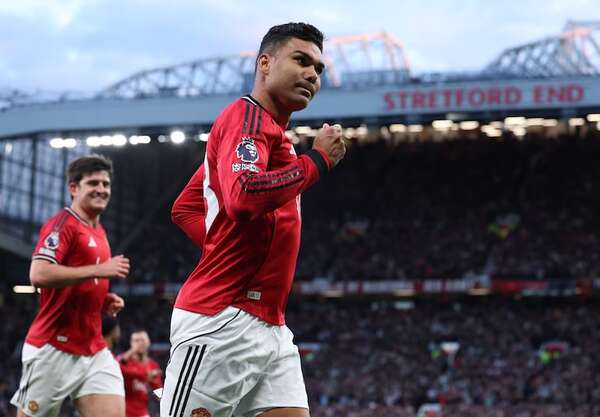 Casemiro acerca al Manchester United a la próxima Liga de Campeones  - Fútbol Internacional - ABC Color
