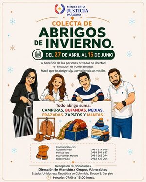 Popular / Piden donaciones de abrigos para presos