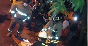 La Nación / Villa Elisa: motociclista perdió parte de la lengua al caerse y golpearse la boca