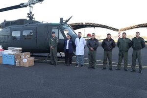 Gobierno intensifica ayuda humanitaria con operaciones aéreas en comunidades aisladas del Chaco