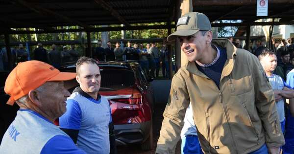 La Nación / Presidente Peña destaca el desarrollo de la producción porcina en Naranjal