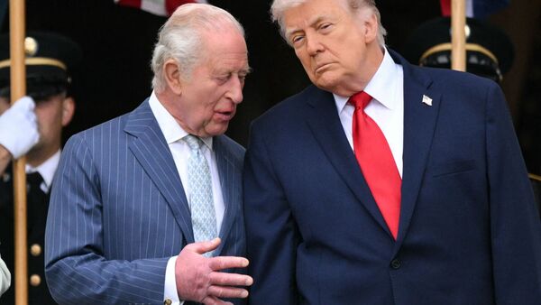 Trump recibe a Carlos III y Camila en una ceremonia de honor en la Casa Blanca