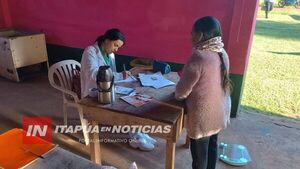 CARMEN DEL PARANÁ: JORNADA DE SALUD EN CARAGUATÁ ALCANZA 53 ATENCIONES