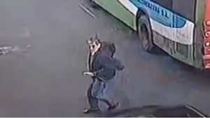 Impactante atropello y fuga en el microcentro