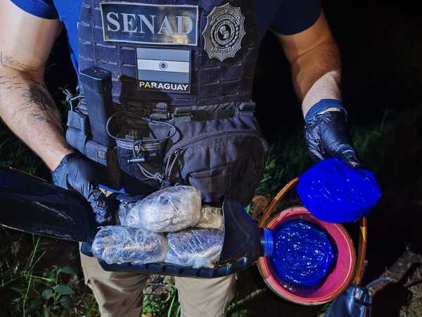 Detectan carga de drogas abandonada tras patrullaje en Concepción