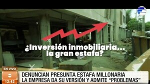 Empresa admite “problemas” tras denuncia de presunta estafa inmobiliaria