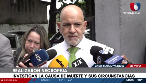 Necropsia al cuerpo de Braulio: “Es casi nula la información que podemos sacar” | Unicanal
