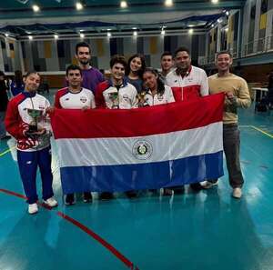 Team Paraguay se destaca en la VII Maratón Internacional de Espada en Buenos Aires - Polideportivo - ABC Color