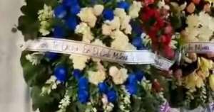 [VIDEO] ¡Hesukena! En pleno velorio comenzó a moverse la corona de flores