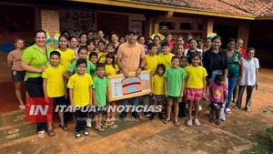 CAMBYRETÁ CELEBRÓ SU ANIVERSARIO Y EL DÍA DEL LIBRO CON UNA JORNADA COMUNITARIA