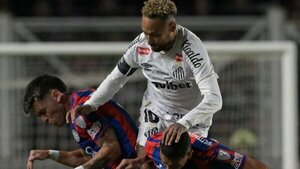 San Lorenzo de Orlando Gill iguala con el Santos de Neymar