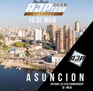 Asunción se prepara para recibir el AJP Tour Paraguay National Jiu-Jitsu Championship 2026 - Polideportivo - ABC Color