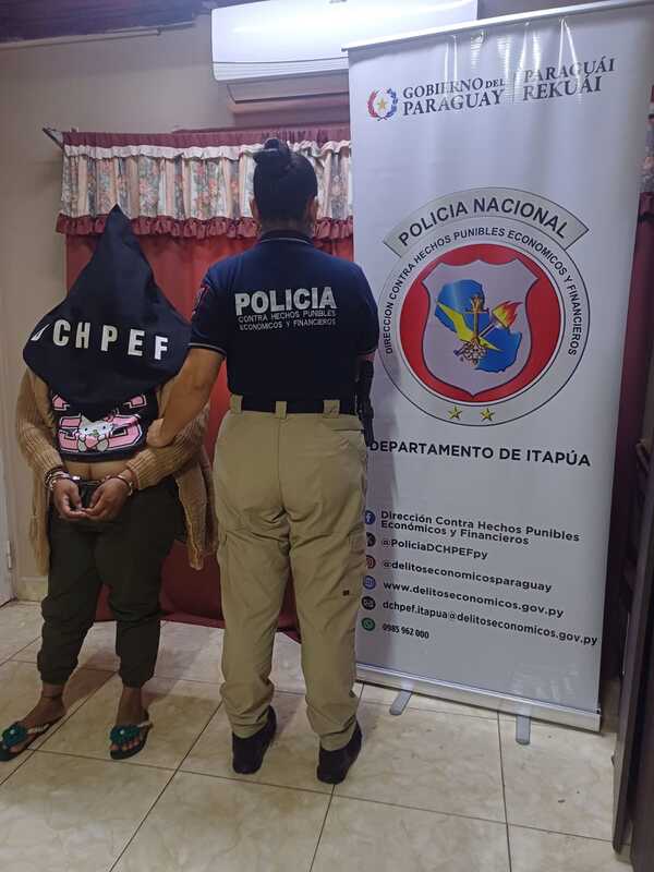 Detienen a mujer involucrada en un supuesto caso de estafa en Encarnación