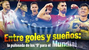 Entre goles y sueños: la pulseada de los ‘9’ de la Albirroja para el Mundial