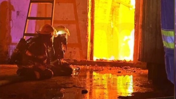 Feroz incendio en Capasa movilizó al rollo