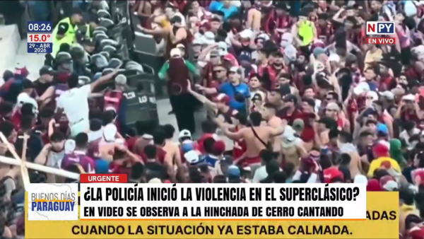 ¿Quién inició los incidentes en el Superclásico? Versiones contrapuestas sobre lo ocurrido en las gradas