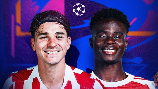 Atlético de Madrid recibe al Arsenal en una noche grande en el Wanda Metropolitano