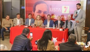 Disidencia de la ANR se une en Asunción para enfrentar al cartismo