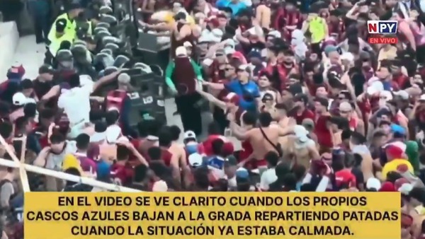 Video reaviva debate sobre intervención policial en el Superclásico