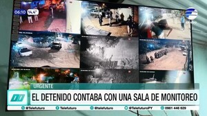 Cateura: capturan a líder criminal con búnker de vigilancia