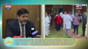 Detienen a funcionario del INCAN en operativo por presunto cobro de coimas