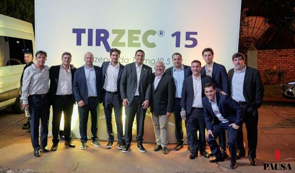 QUIMFA presenta nuevas versiones de TIRZEC | Pausa