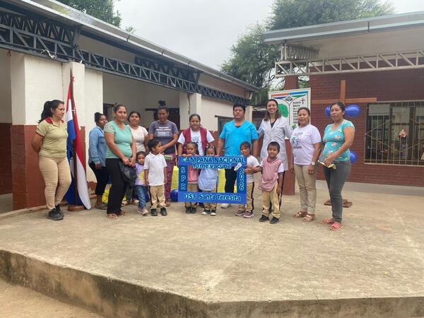Salud insiste en vacunación en Boquerón ante baja cobertura contra el sarampión