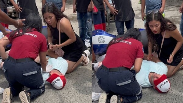 Armó escándalo y exigió la clave del celular a su novio herido tras un accidente