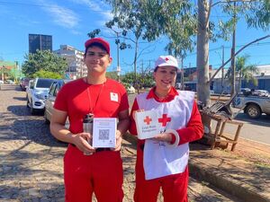 Mes de la banderita: Cruz Roja filiar Itapúa invita a ser parte de su tradicional colecta
