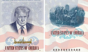 EE.UU. prepara pasaportes con imagen de Donald Trump por el 250º aniversario de la independencia - OviedoPress