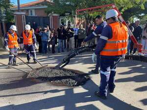 Asunción: cómo acceder al nuevo “exterminador de baches” de Essap - Nacionales - ABC Color
