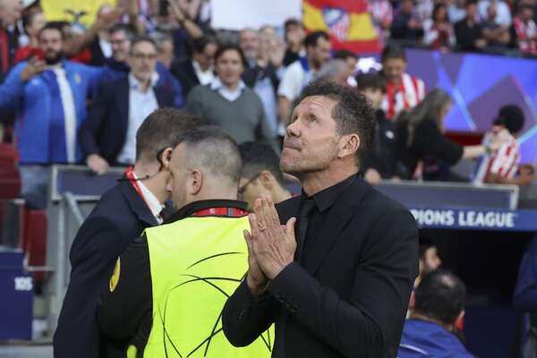 Diego Simeone: “En una semifinal de Champions un penal tiene que ser claro para pitarlo”   - Fútbol Internacional - ABC Color