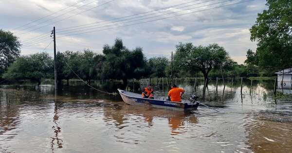 Diario HOY | Chaco bajo agua: ya asisten a casi 4.000 familias y el 90% son indígenas
