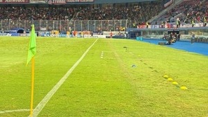 Dt de Palmeiras expresó su enojo porque Cerro achicó las medidas de la cancha - trece