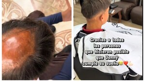 Hizo campaña solidaria para cumplir el sueño de un chico de 15 años