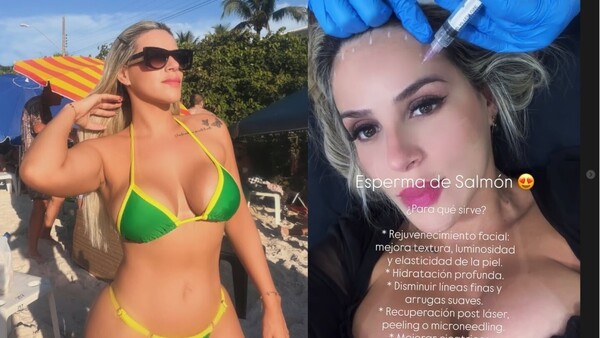 Esperma de salmón: El secreto de belleza de Eve Gómez