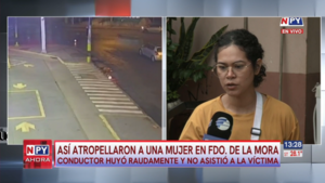 Accidente de tránsito deja a trabajadora con doble fractura: conductor huye del lugar