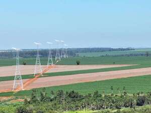 ANDE: Línea de 500 kV Yguazú-Valenzuela alcanzó el 60% de construcción - Economía - ABC Color