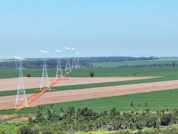 ANDE: Línea de 500 kV Yguazú-Valenzuela alcanzó el 60% de construcción - Economía - ABC Color