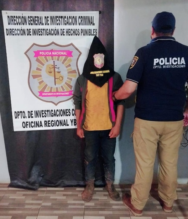 Aprehenden a adolescente por crimen ocurrido en zona rural de Yby Yaú - Concepción al Día