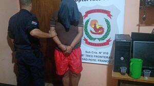 Detienen a “Mariposa” tras robar una Unidad de Salud Familiar en Presidente Franco