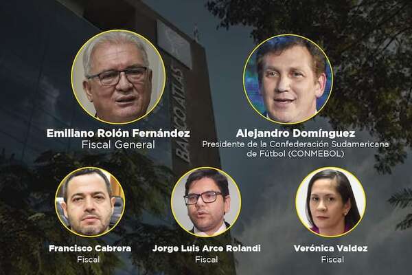 Sicariato fiscal bajo órdenes de Emiliano Rolón consumó venganza de Alejandro Domínguez, usando a la Conmebol - Política - ABC Color