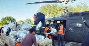 La Nación / Chaco: entregan más de 10.000 k de comida