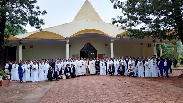 Boda comunitaria en Caaguazú: 59 parejas se juraron amor eterno