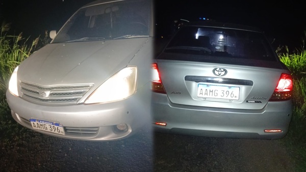 Recuperan vehículo hurtado esta madrugada en Encarnación
