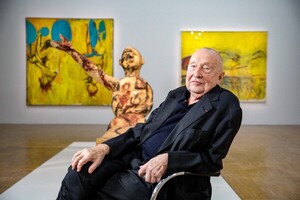Murió a los 88 años el pintor y escultor alemán Georg Baselitz